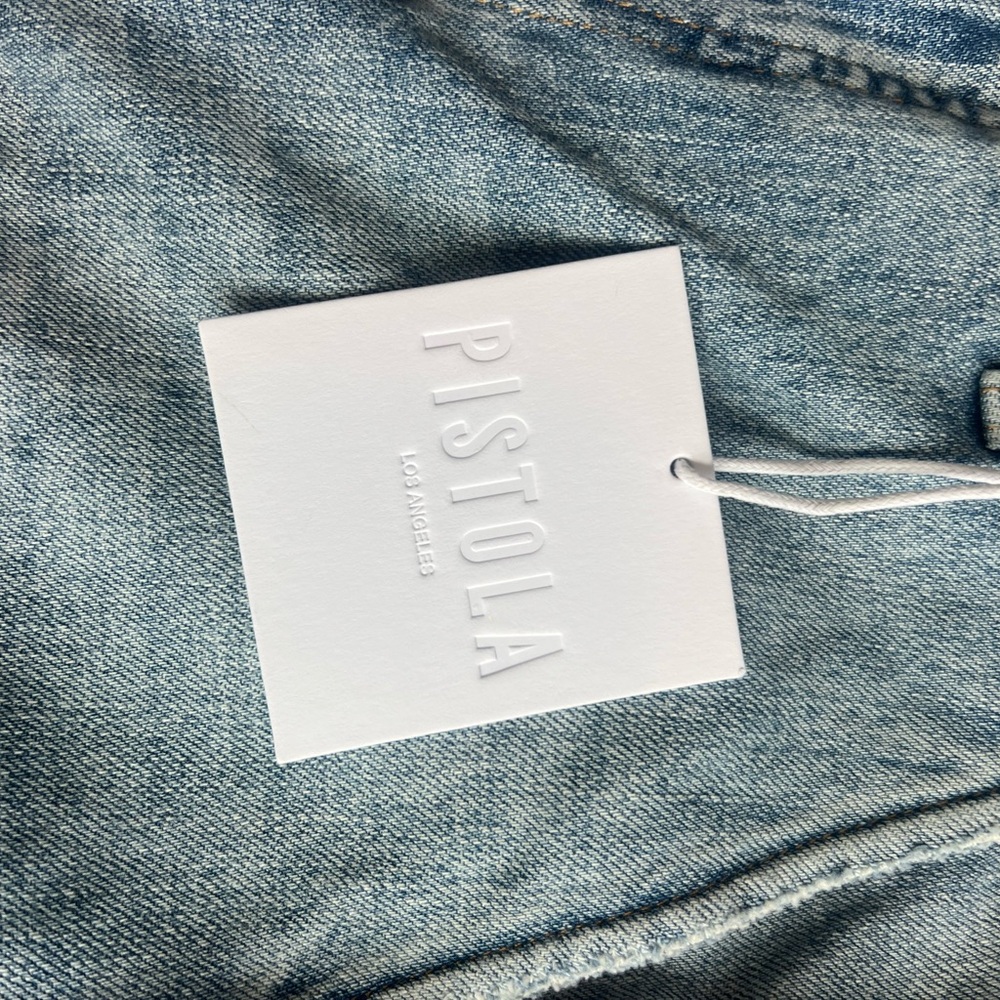 Pistola Bobbie Utility Mid Rise Loose Straight Cargo Jeans - Picture 7 of 9